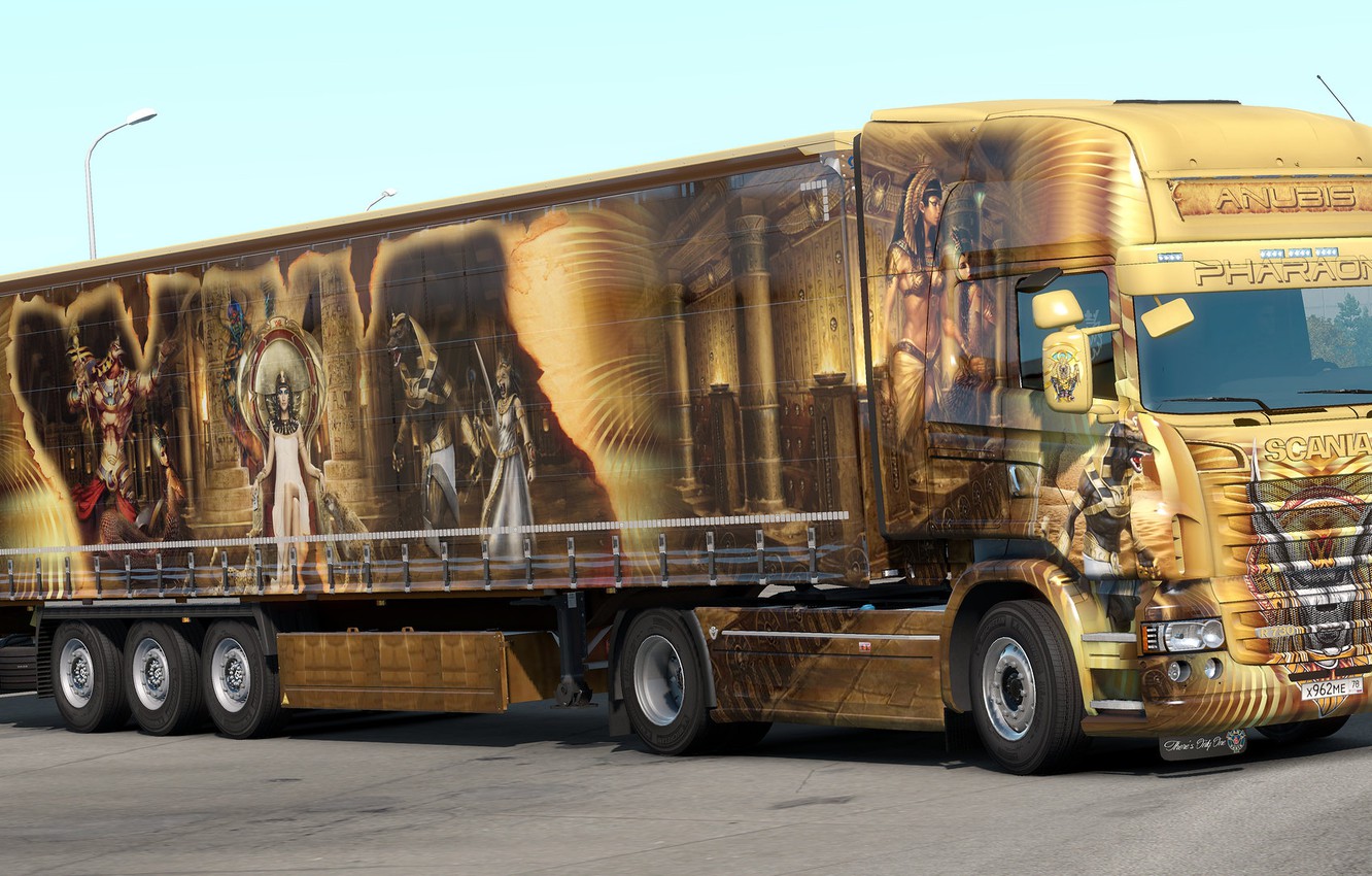 gallery-6 Aerografiia Scania Gruzovik Igra Diza